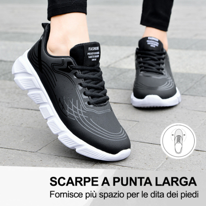 (🔥50% di sconto oggi - prendilo!) Scarpe ortopediche premium ed eleganti 👞 - Design ergonomico per alleviare il dolore