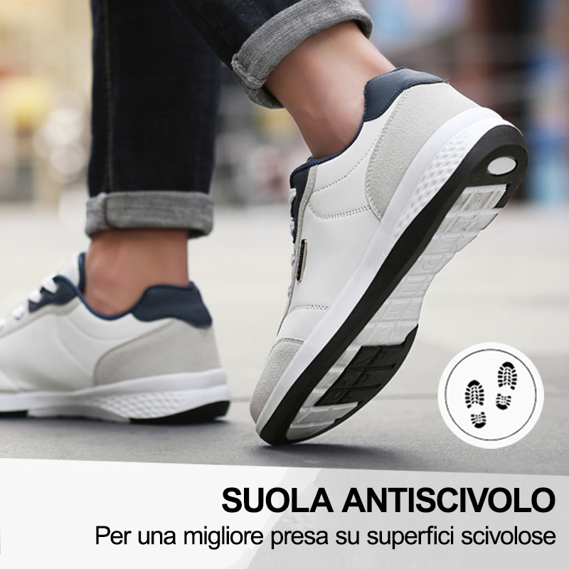 (🔥50% di sconto oggi - prendilo!) Scarpe ortopediche premium ed eleganti 👞 - Design ergonomico per alleviare il dolore