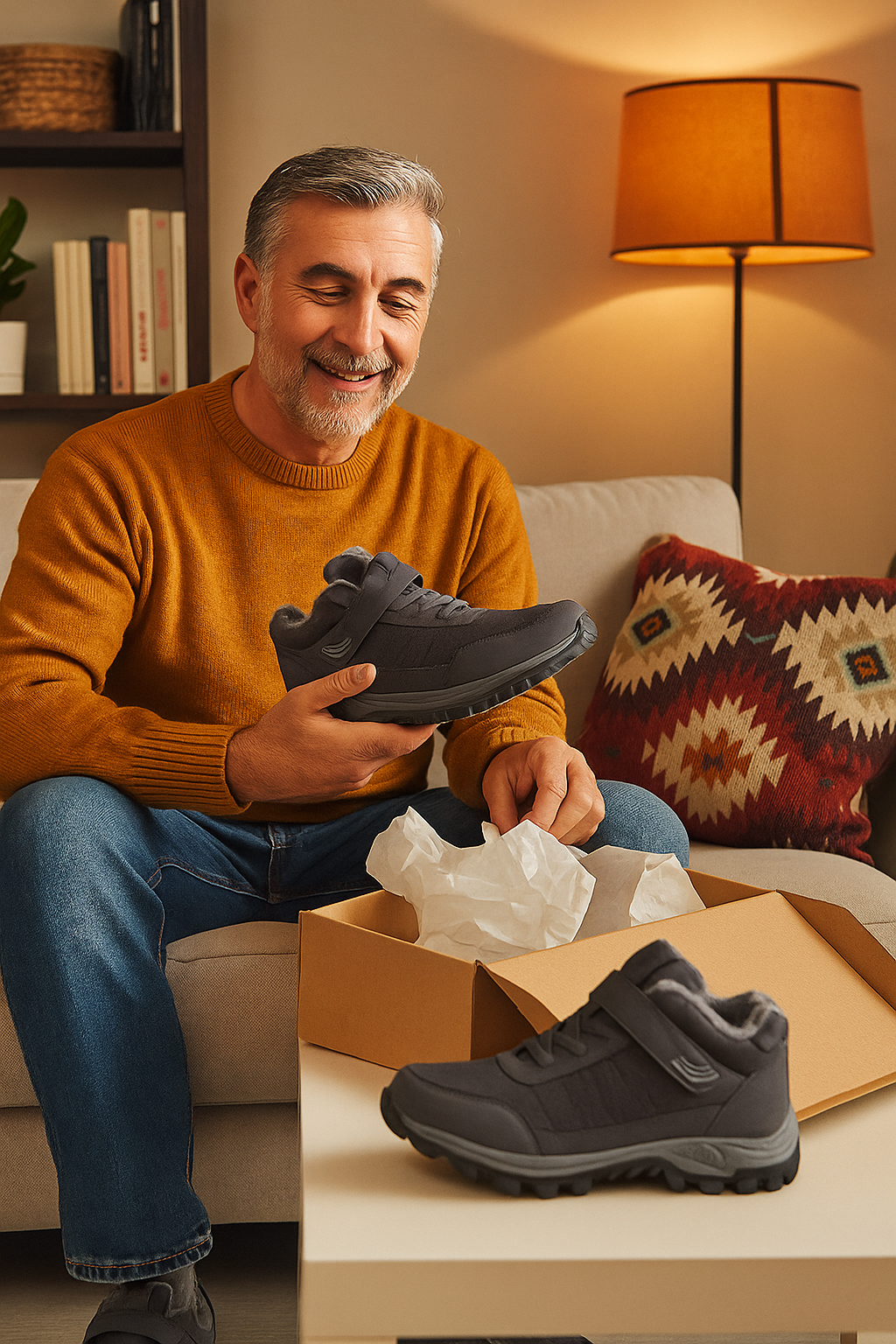 🔥Sconto del 50% per un periodo limitato⏰ Scarpe ortopediche in pelle scamosciata di un marchio australiano di lusso, morbide, comode e con un supporto eccellente🦶 - Impermeabili e antiscivolo