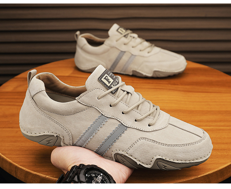 (🔥 Sconto del 50% - Non lasciartelo sfuggire!) Scarpe ortopediche casual in vera pelle 👞 - Impermeabili e antiscivolo (supporto dell'arco plantare per una camminata più facile)