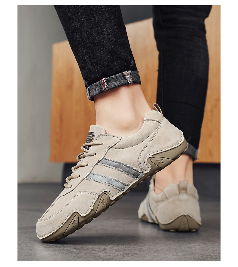 (🔥 Sconto del 50% - Non lasciartelo sfuggire!) Scarpe ortopediche casual in vera pelle 👞 - Impermeabili e antiscivolo (supporto dell'arco plantare per una camminata più facile)