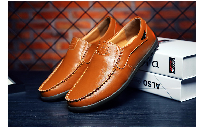(🔥Sconto del 50% oggi - non perdertelo) - Mocassini slip-on italiani morbidi e comodi in pelle di vitello