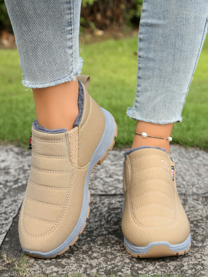 (🔥Sconto del 50% per un periodo limitato - Non lasciartelo sfuggire!) Scarpe antinfortunistiche invernali comode ed ergonomiche con una calda fodera in lana per alleviare il dolore alla schiena, alle articolazioni e ai piedi.（unisex）