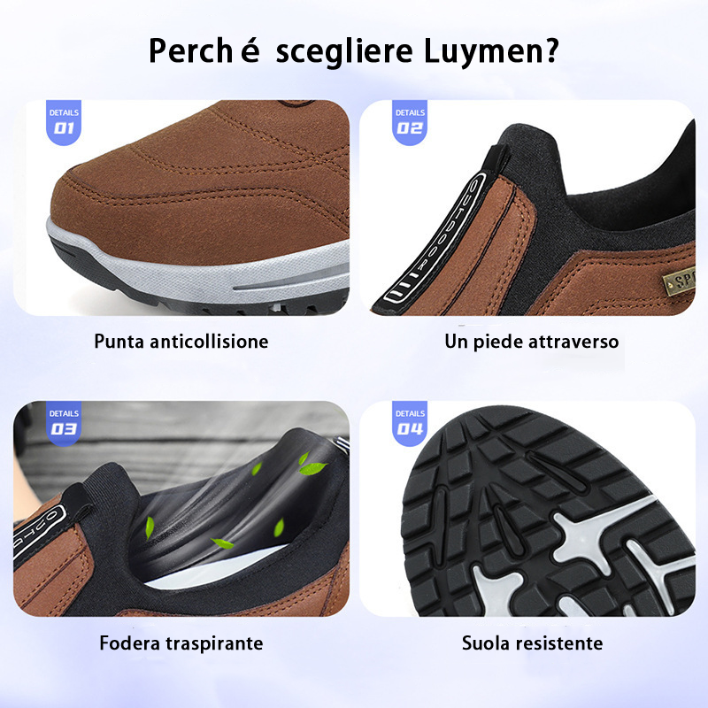 （🔥Sconto limitato del 50%） - Scarpe ortopediche Four Seasons - Design ergonomico✅ Rendi la tua camminata più comoda