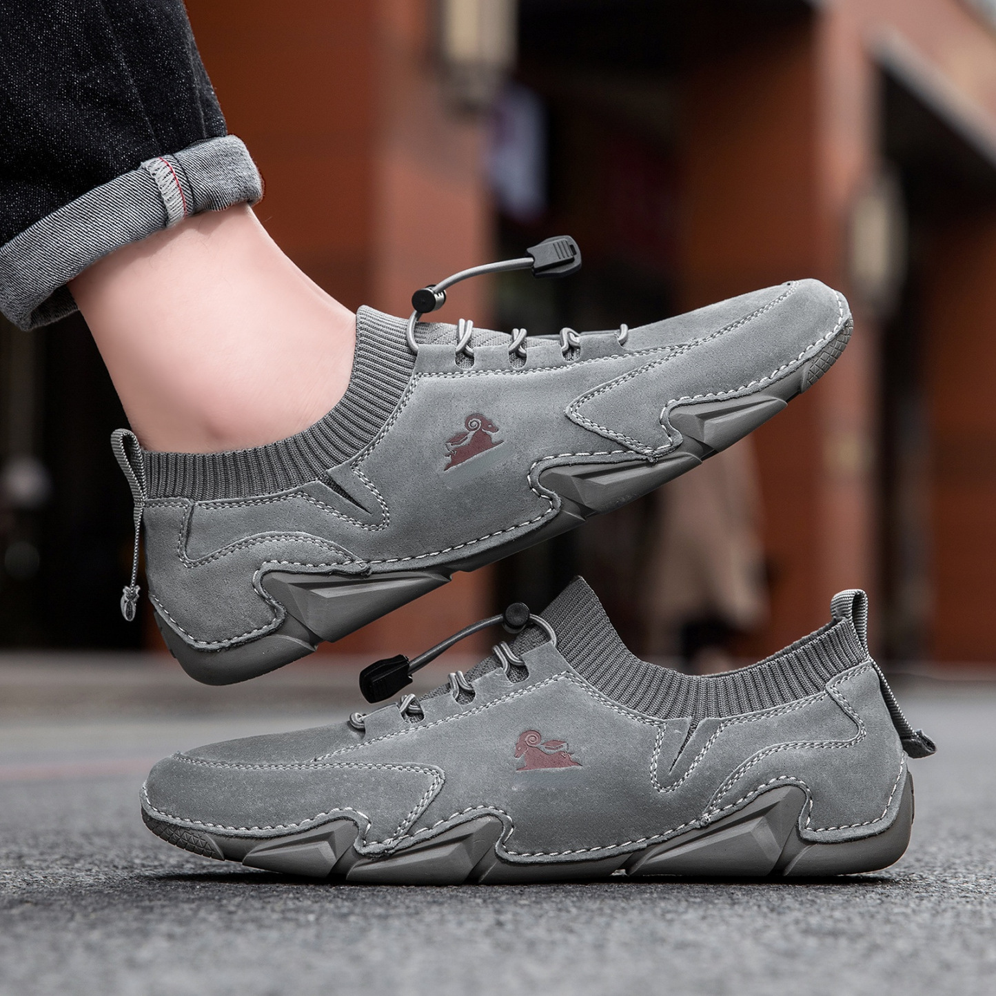 (🔥Sconto del 50% oggi, non lasciartelo sfuggire!) ⏰ - Stivali Martin casual (- Scarpe in pelle - Vestibilità comoda per i tuoi piedi, facilitano la camminata)