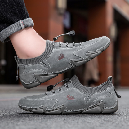 (🔥Sconto del 50% oggi, non lasciartelo sfuggire!) ⏰ - Stivali Martin casual (- Scarpe in pelle - Vestibilità comoda per i tuoi piedi, facilitano la camminata)