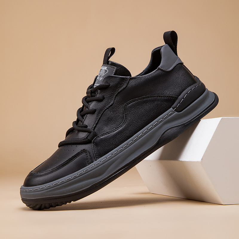 (🔥Sconto del 50% oggi - non lasciartelo sfuggire) - Scarpe selezionate in pelle di vitello a doppio strato - impermeabili e antiscivolo (funzionalità e estetica combinate)