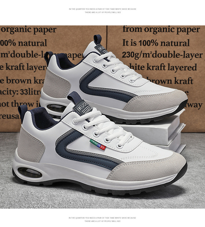 (🔥Sconto del 50% oggi - non perderlo) - Sneakers leggere in pelle (- Morbide e comode - Unisex)