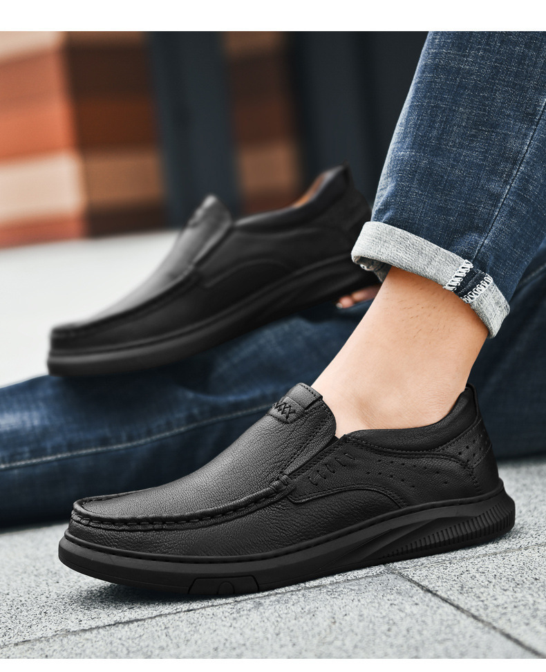 (🎉Sconto del 50% a tempo limitato - non lasciartelo sfuggire) - Scarpe ortopediche da uomo realizzate in pelle di vitello australiana✅ Camminata confortevole e sollievo dal dolore