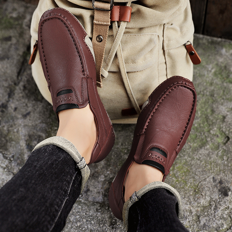 (🔥Sconto del 50% oggi - non lasciartelo sfuggire) - Scarpe leggere in pelle di vitello - Design ergonomico (eccellente supporto, durata e comfort)