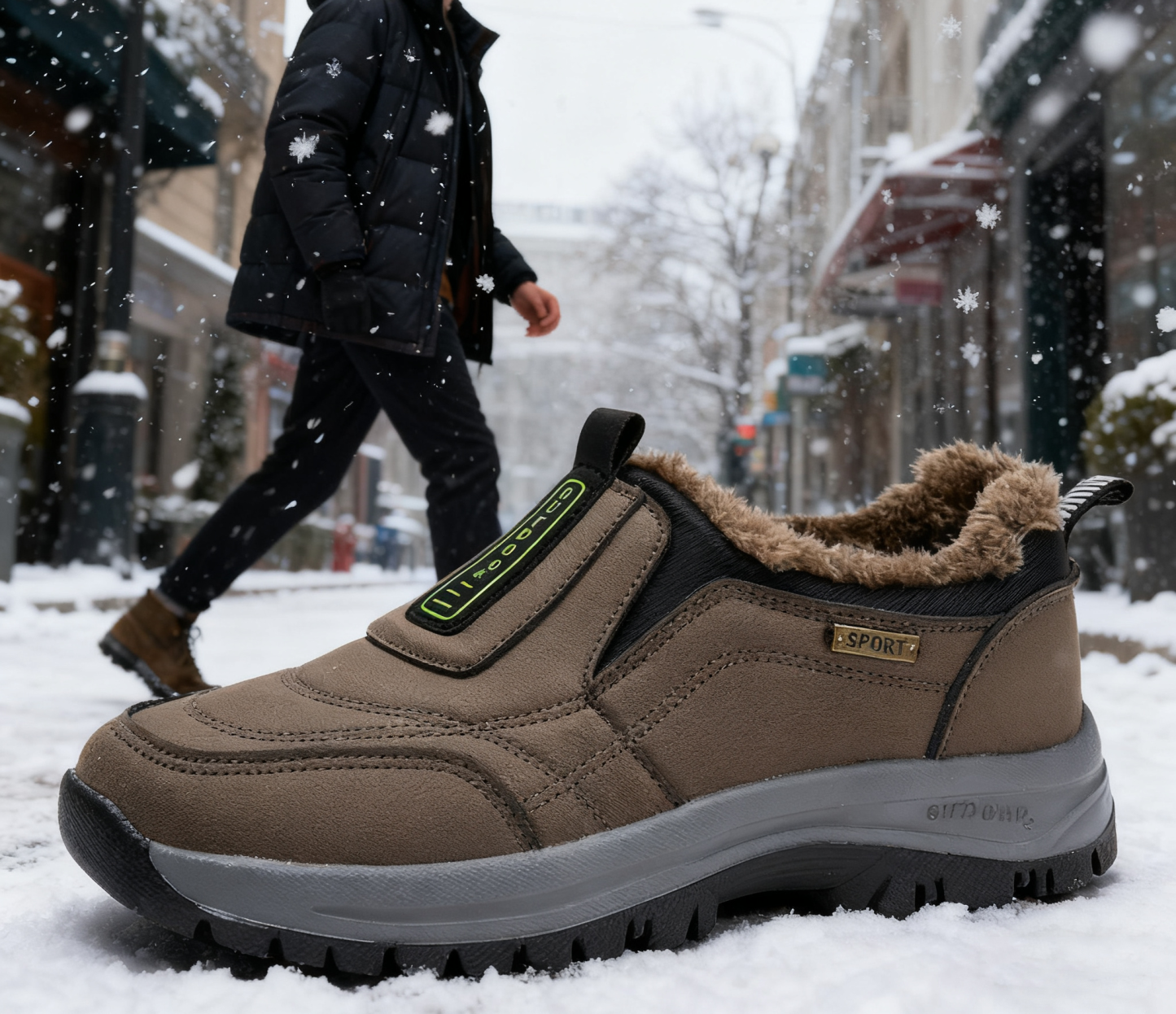 (🔥Sconto del 50% a tempo limitato) Scarpe casual calde e comode - antiscivolo e calde ✅ Proteggono la salute dei tuoi piedi