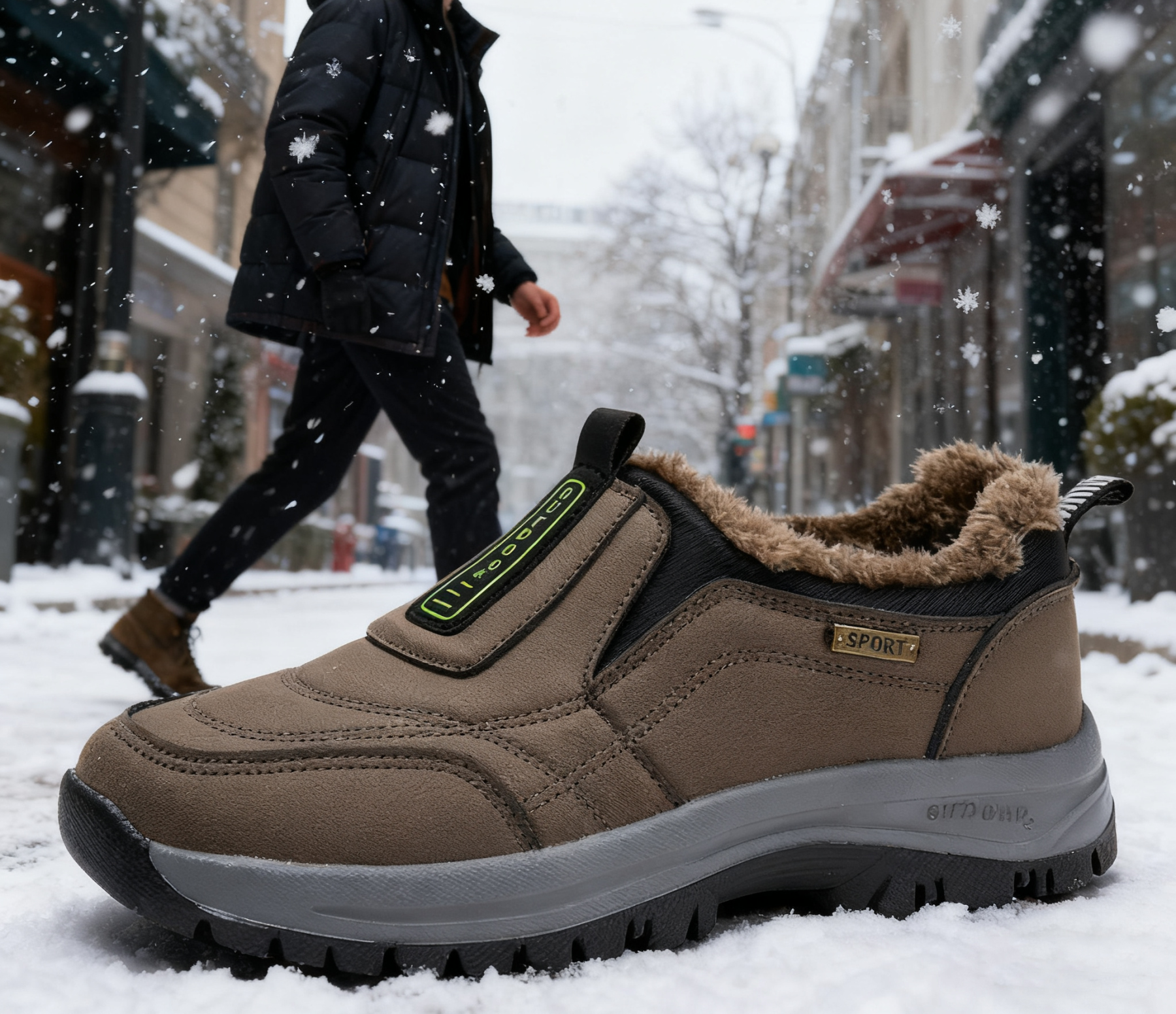 (🔥Sconto del 50% a tempo limitato) Scarpe casual calde e comode - antiscivolo e calde ✅ Proteggono la salute dei tuoi piedi