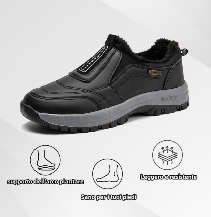 (🔥Sconto del 50% a tempo limitato) Scarpe casual calde e comode - antiscivolo e calde ✅ Proteggono la salute dei tuoi piedi