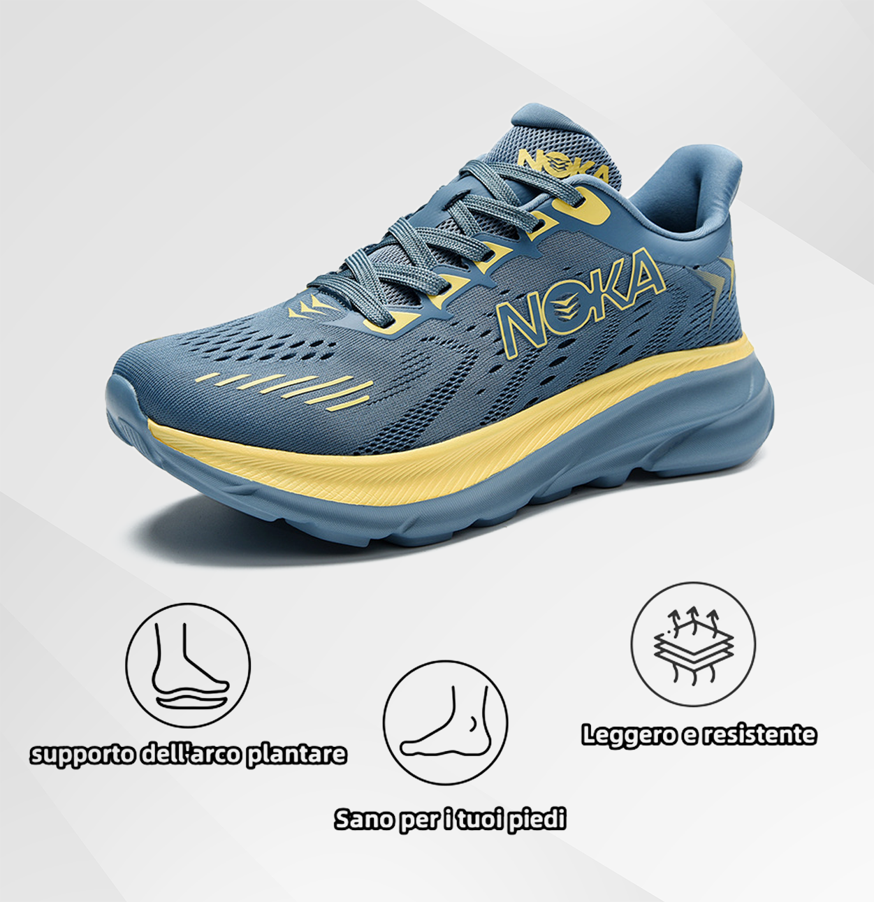 [🔥SALDI -50%]Scarpe Sportive Barefoot Ergonomiche: Camminata Naturale e Sollievo dal Dolore