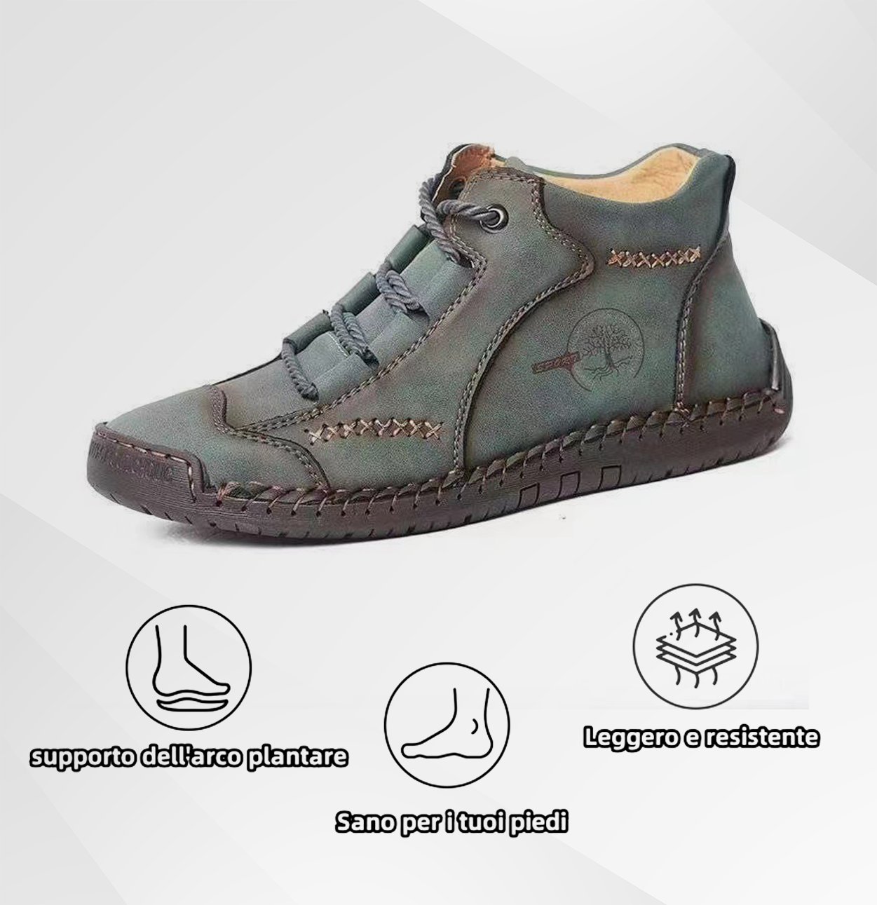 (🔥 Sconto del 50% - non lasciartelo sfuggire) Scarpe in pelle di vitello premium - Scarpe ortopediche - 👞 (Supporto dell'arco plantare per una camminata più facile)