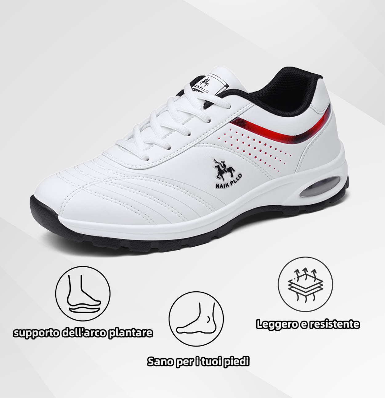 (🔥Sconto del 50% oggi, non lasciartelo sfuggire!)⏰ - Comode scarpe ortopediche da ginnastica! Design ergonomico, antiscivolo e ammortizzanti (permettono libertà di movimento).