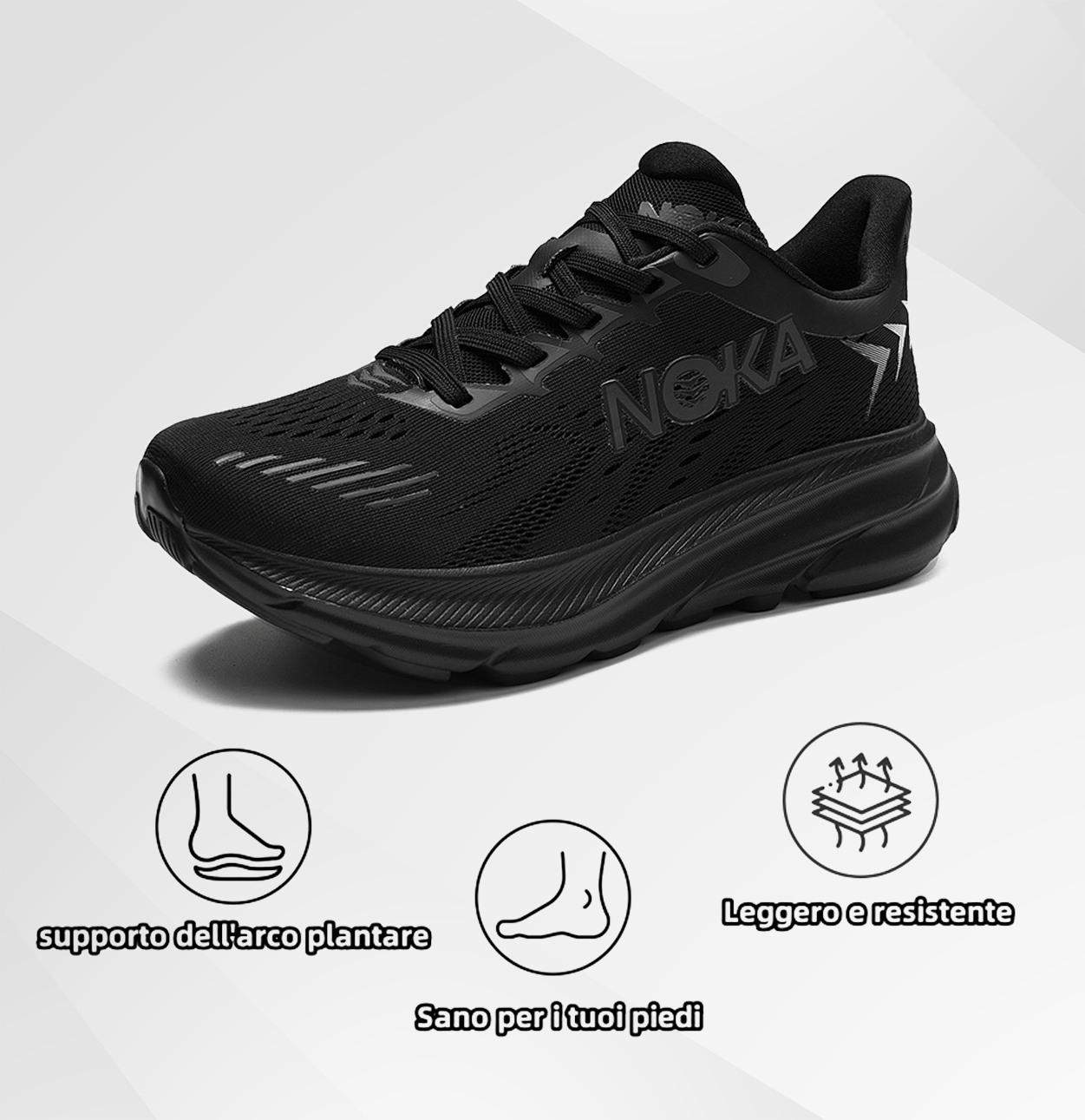 [🔥SALDI -50%]Scarpe Sportive Barefoot Ergonomiche: Camminata Naturale e Sollievo dal Dolore