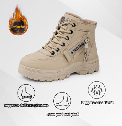 (🔥Sconto del 50% a tempo limitato - Non lasciartelo sfuggire!)⏰ - Scarpe invernali in lana morbide e comode (supporto dell'arco plantare, per camminare più facilmente)