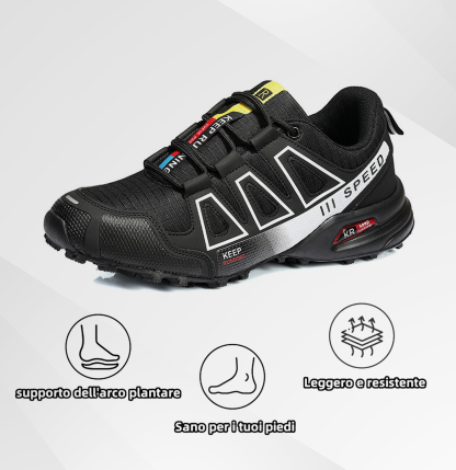 (⏰Sconto del 50% a tempo limitato🔥) Scarpe da trekking comode e antiscivolo: design ammortizzante e anti-pressione con supporto dell'arco plantare. ✅Di' addio al dolore ai piedi