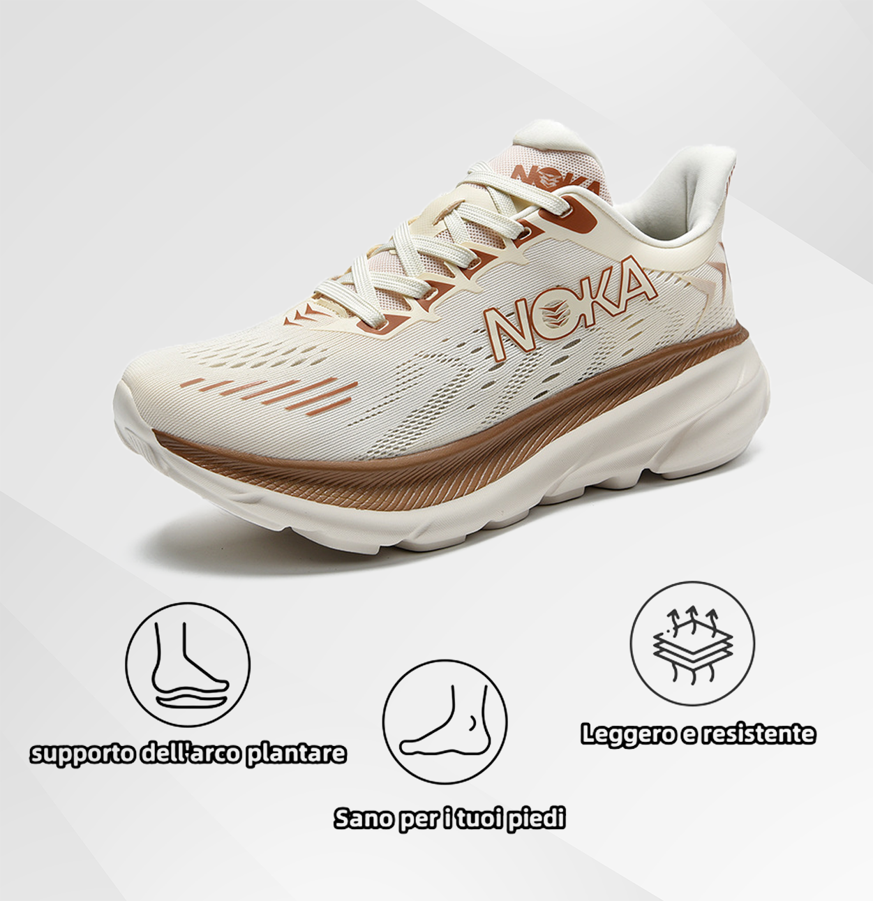 [🔥SALDI -50%]Scarpe Sportive Barefoot Ergonomiche: Camminata Naturale e Sollievo dal Dolore