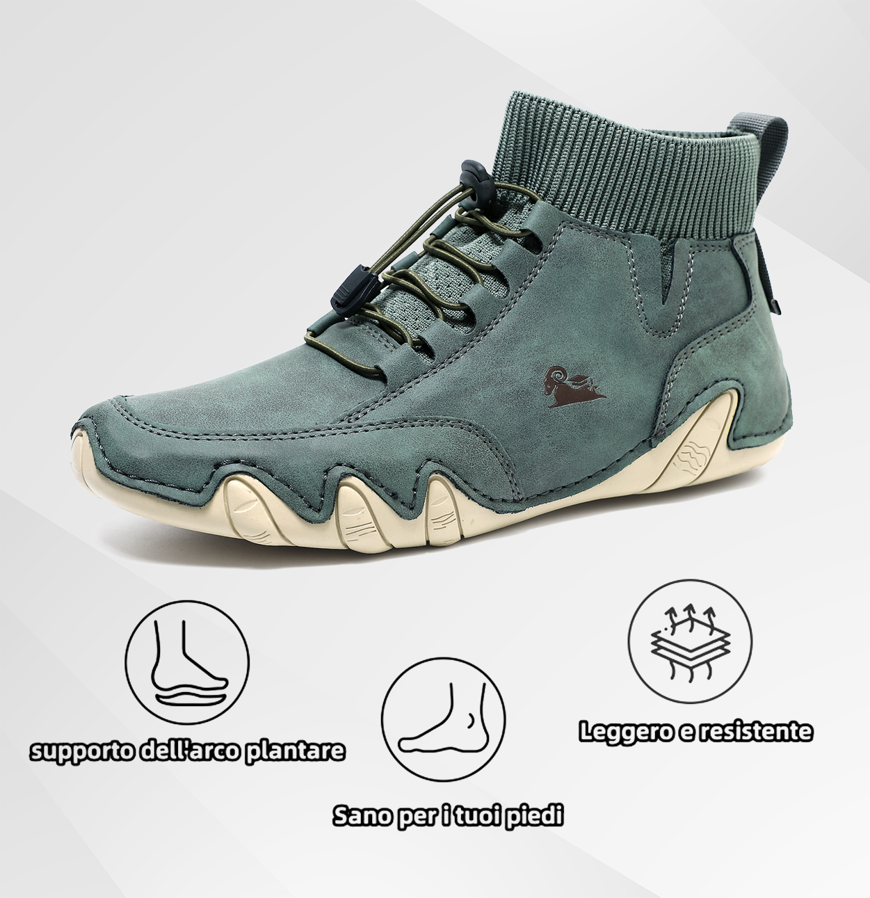 (🔥Sconto del 50% oggi, non lasciartelo sfuggire!)⏰ - Scarpe da trekking casual morbide e comode - Supporto dell'arco plantare - Sollievo dal dolore (unisex)