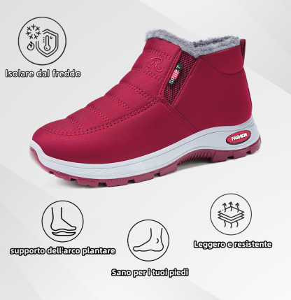 (🔥Sconto del 50% per un periodo limitato - Non lasciartelo sfuggire!) Scarpe antinfortunistiche invernali comode ed ergonomiche con una calda fodera in lana per alleviare il dolore alla schiena, alle articolazioni e ai piedi.（unisex）