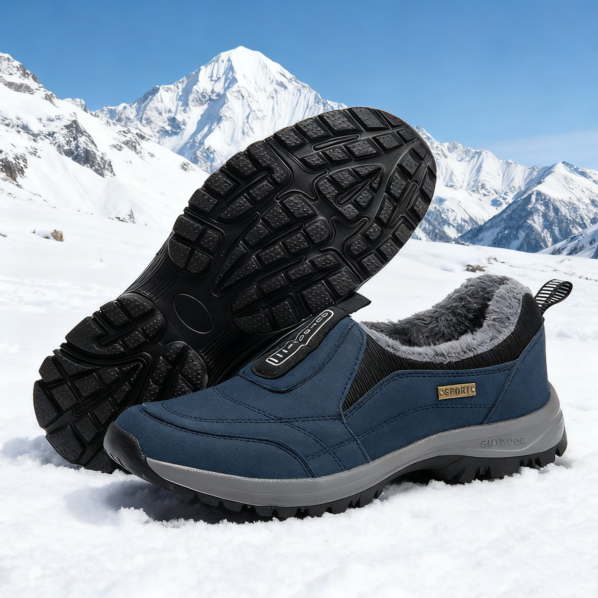 (🔥Sconto del 50% a tempo limitato) Scarpe casual calde e comode - antiscivolo e calde ✅ Proteggono la salute dei tuoi piedi