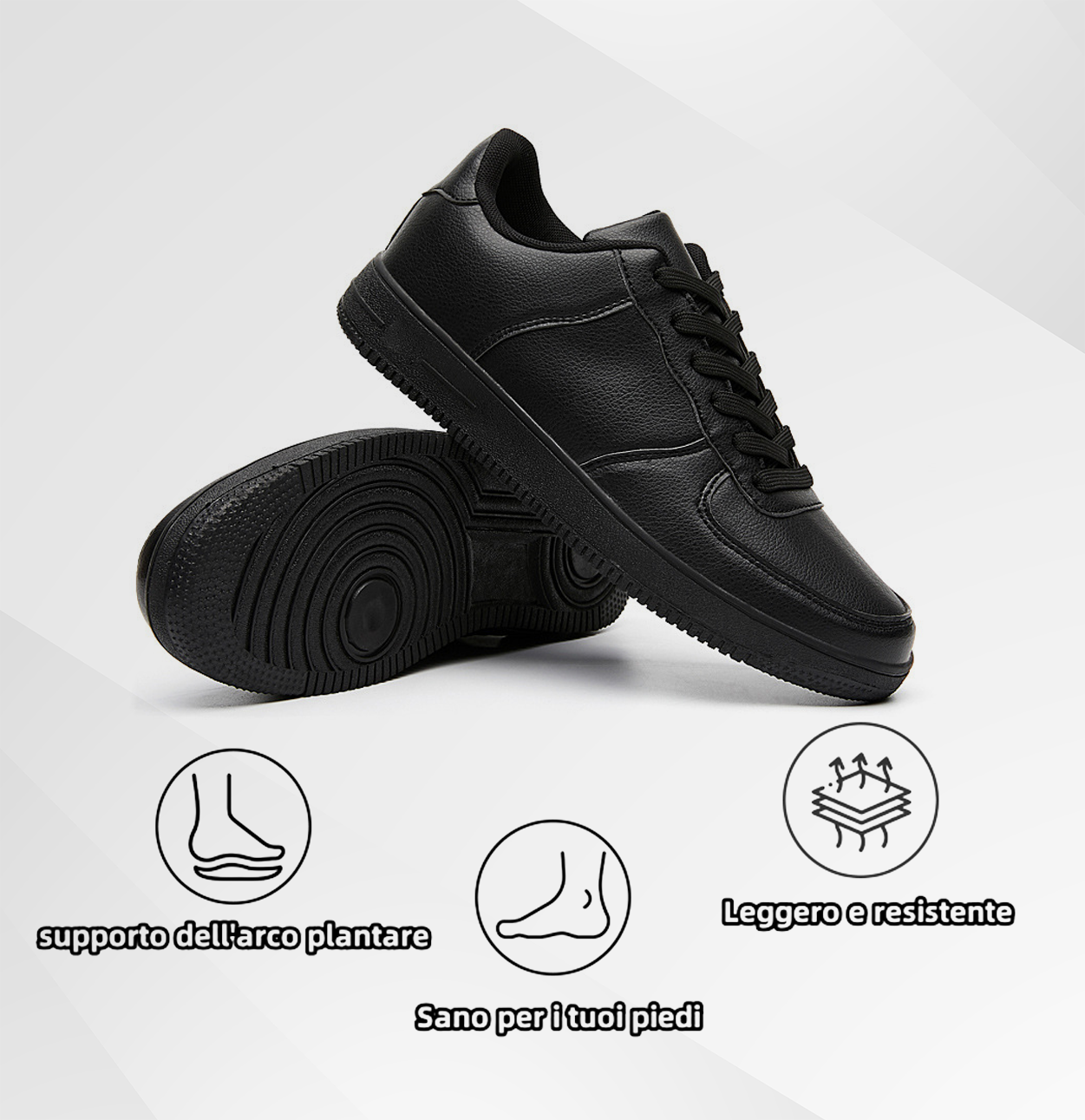 (🔥Sconto del 50% oggi - non perderlo) - Scarpe casual ortopediche in pelle - Sneakers eleganti e semplici (modelli da uomo e da donna)