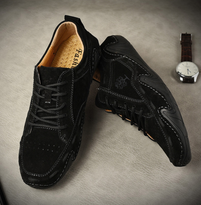 (🔥Sconto del 50% oggi - non perdertelo) - Scarpe italiane in pelle cucite a mano, morbide e comode