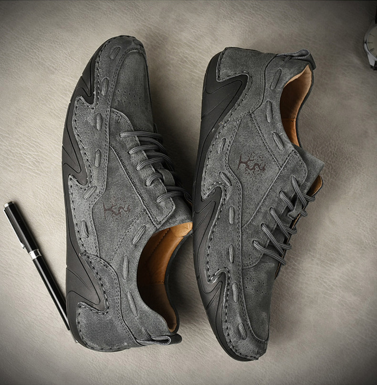 (🔥Sconto del 50% oggi - non perdertelo) - Scarpe italiane in pelle cucite a mano, morbide e comode