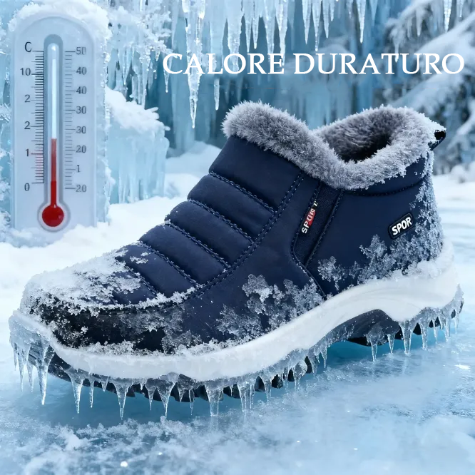 (🔥Sconto del 50% per un periodo limitato - Non lasciartelo sfuggire!) Scarpe antinfortunistiche invernali comode ed ergonomiche con una calda fodera in lana per alleviare il dolore alla schiena, alle articolazioni e ai piedi.