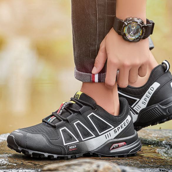 (🔥Sconto del 50% oggi - acquista ora!)Luymen Scarpe da trekking sportive alla moda per la corsa all'aperto - anti-collisione e resistenti all'usura ergonomiche！