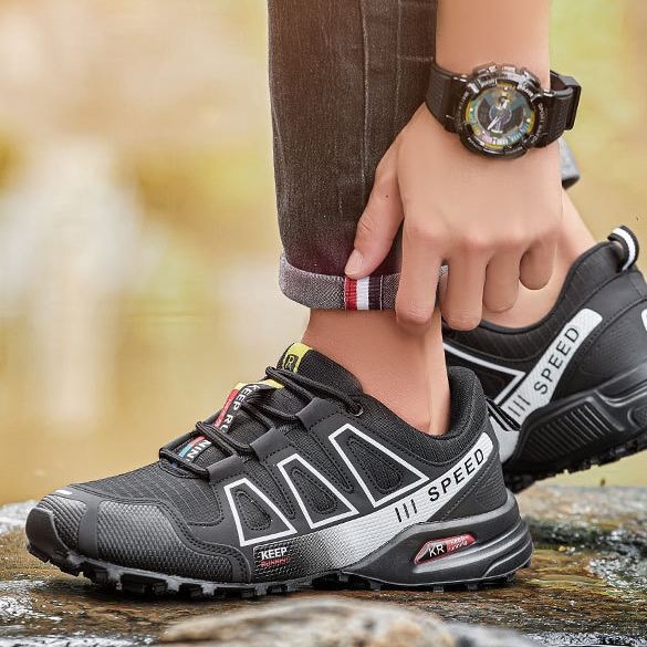 (🔥Sconto del 50% oggi - acquista ora!)Luymen Scarpe da trekking sportive alla moda per la corsa all'aperto - anti-collisione e resistenti all'usura ergonomiche！