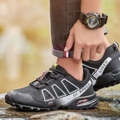 (🔥Sconto del 50% oggi - acquista ora!)Luymen Scarpe da trekking sportive alla moda per la corsa all'aperto - anti-collisione e resistenti all'usura ergonomiche！