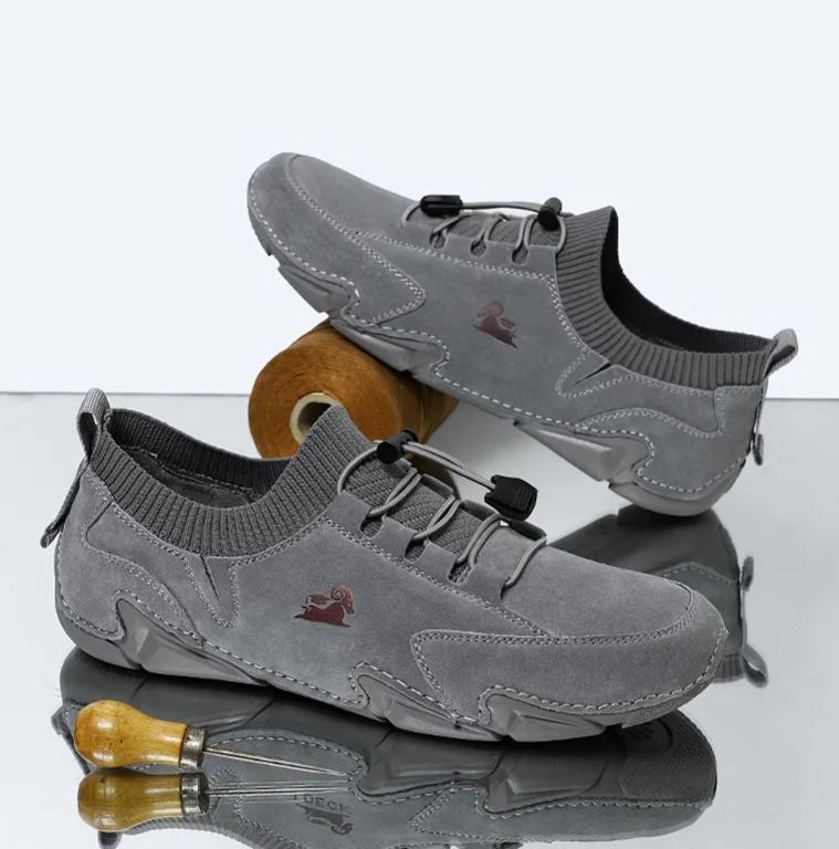 (🔥Sconto del 50% oggi, non lasciartelo sfuggire!) ⏰ - Stivali Martin casual (- Scarpe in pelle - Vestibilità comoda per i tuoi piedi, facilitano la camminata)