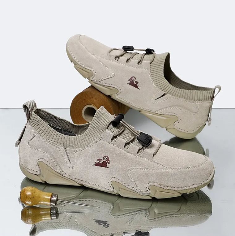 (🔥Sconto del 50% oggi, non lasciartelo sfuggire!) ⏰ - Stivali Martin casual (- Scarpe in pelle - Vestibilità comoda per i tuoi piedi, facilitano la camminata)