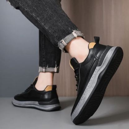 [🔥Sconto 50%]Dress Sneakers in Vera Pelle - Comfort Assoluto e Supporto Arco Plantare - Impermeabili & Antiscivolo