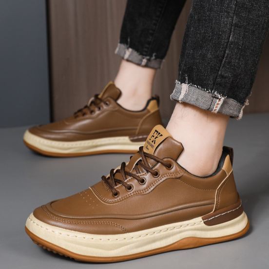 [🔥Sconto 50%]Dress Sneakers in Vera Pelle - Comfort Assoluto e Supporto Arco Plantare - Impermeabili & Antiscivolo