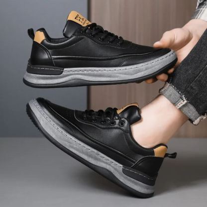 [🔥Sconto 50%]Dress Sneakers in Vera Pelle - Comfort Assoluto e Supporto Arco Plantare - Impermeabili & Antiscivolo