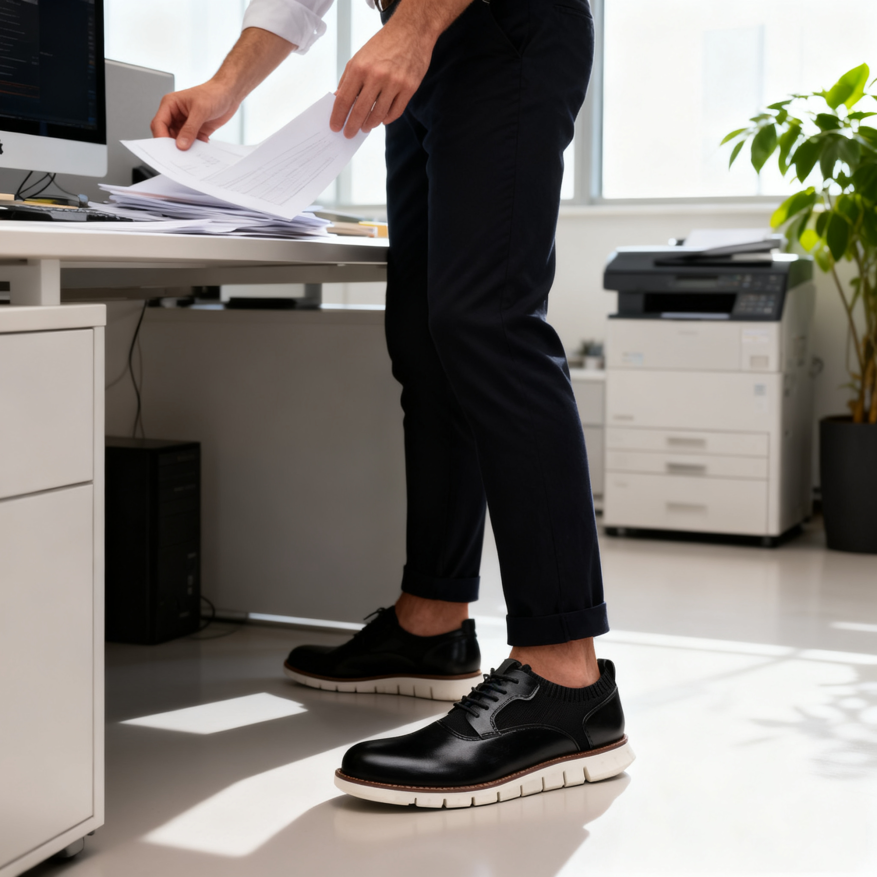 (🔥Sconto del 50% a tempo limitato: acquista ora!) Scarpe in vera pelle di alta qualità ed eleganti 👞 - Progettate ergonomicamente per un uso confortevole (per tutti i giorni e in ufficio)