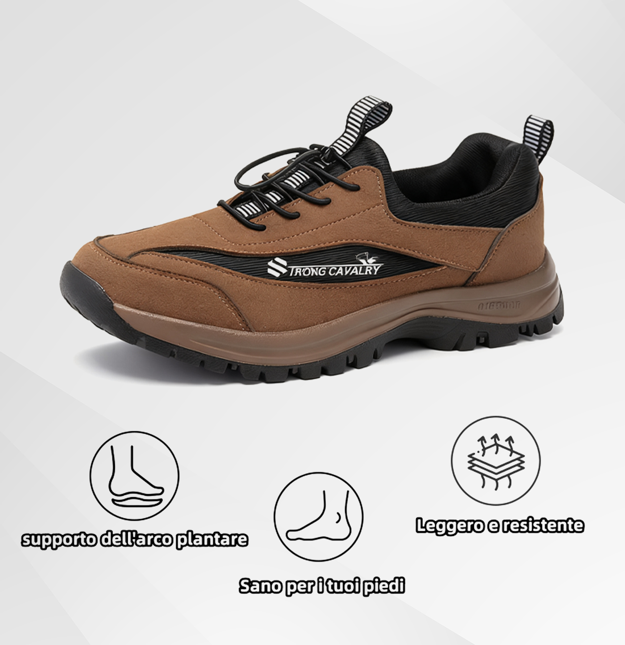 (🔥Sconto del 50% oggi - non perdertelo) Scarpe ortopediche dal design ergonomico - pelle di prima qualità + cuciture a mano 👞 (supporto dell'arco plantare)