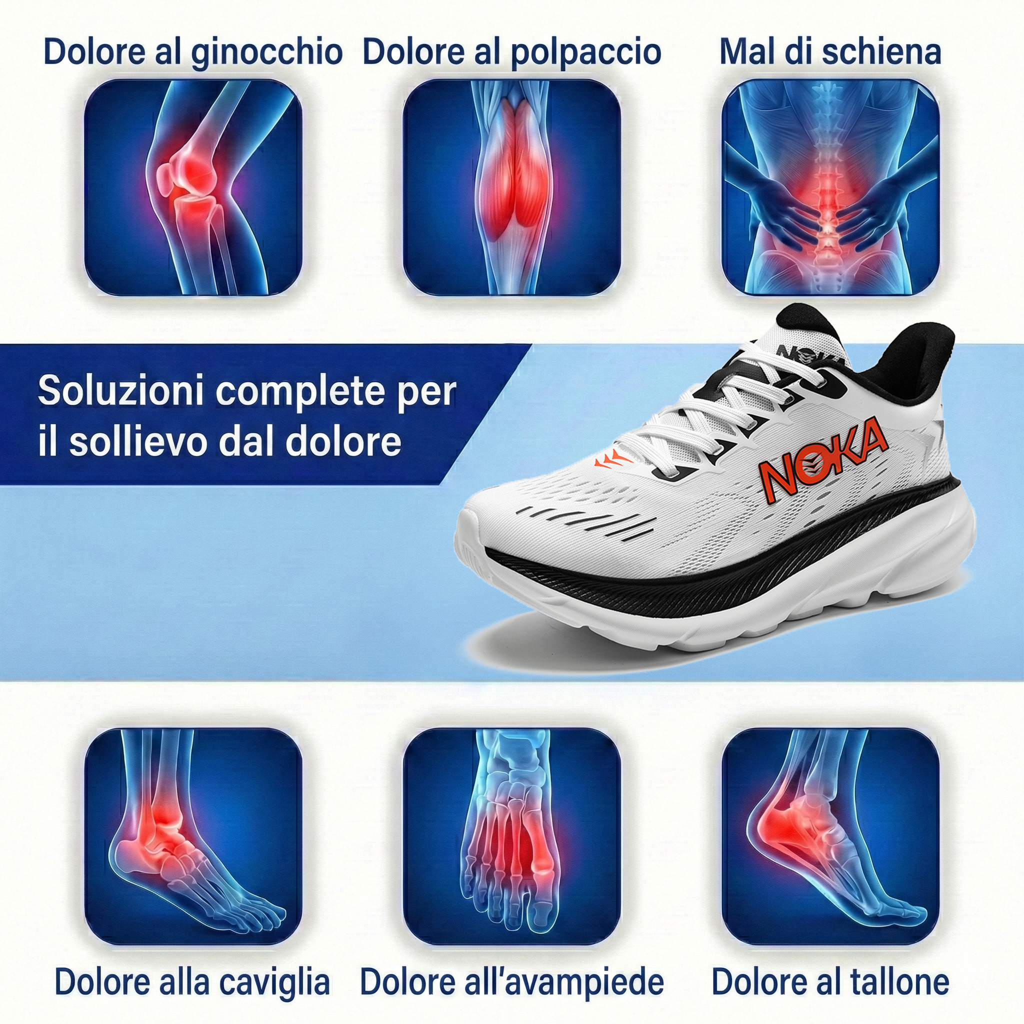 [🔥SALDI -50%]Scarpe Sportive Barefoot Ergonomiche: Camminata Naturale e Sollievo dal Dolore
