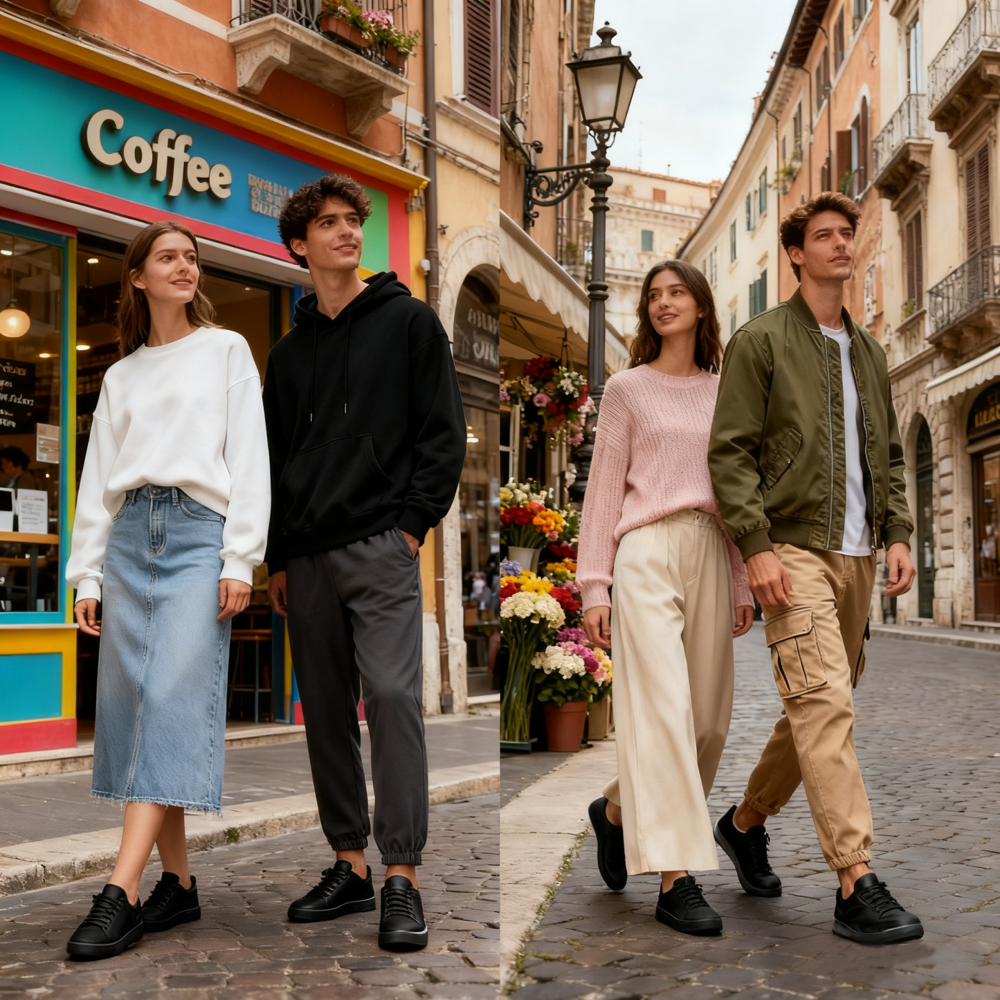 (🔥Sconto del 50% oggi - non perderlo) - Scarpe casual ortopediche in pelle - Sneakers eleganti e semplici (modelli da uomo e da donna)