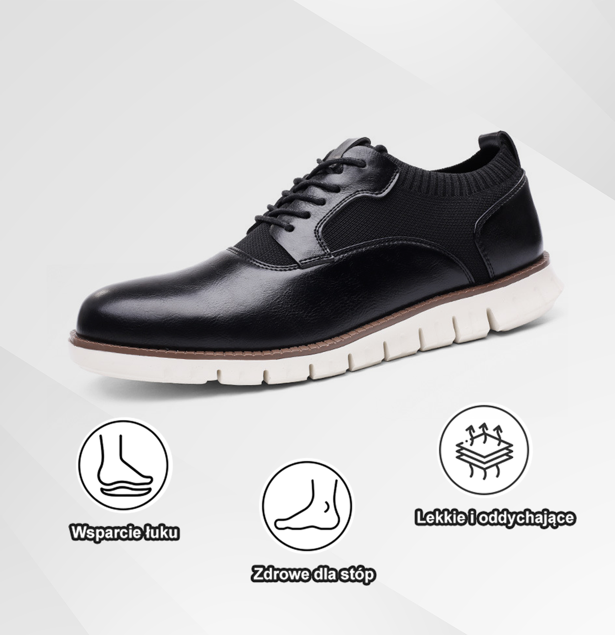 (🔥Sconto del 50% a tempo limitato: acquista ora!) Scarpe in vera pelle di alta qualità ed eleganti 👞 - Progettate ergonomicamente per un uso confortevole (per tutti i giorni e in ufficio)