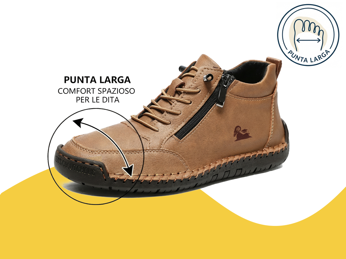 Breite Zehenbox Highlighting