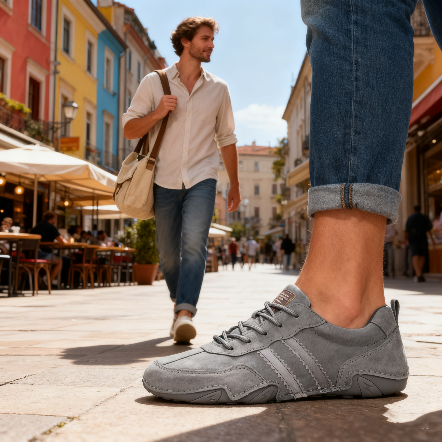 (🔥 Sconto del 50% - Non lasciartelo sfuggire!) Scarpe ortopediche casual in vera pelle 👞 - Impermeabili e antiscivolo (supporto dell'arco plantare per una camminata più facile)