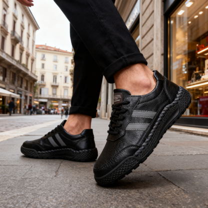 (🔥 50% di sconto - acquista ora!) Scarpe ortopediche in pelle di alta qualità ed eleganti👞 - impermeabili e antiscivolo - supporto dell'arco plantare - camminata confortevole