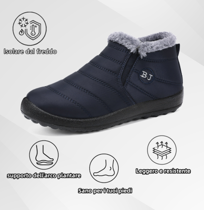 (🔥Offerta a tempo limitato⏰) Scarpe ortopediche calde invernali🦶 – Impermeabili e antiscivolo – Progettate ergonomicamente per alleviare il dolore ai piedi – Unisex