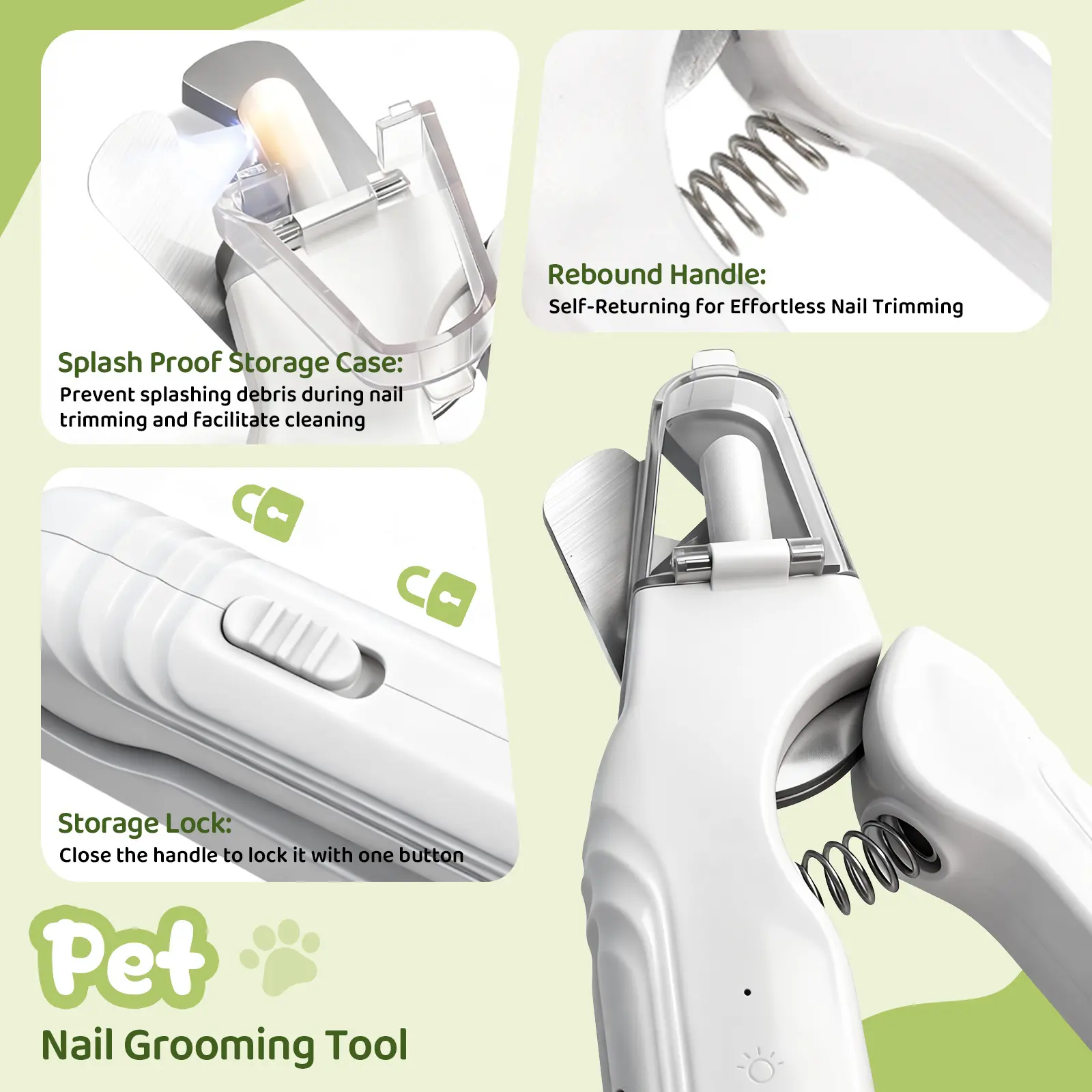 2-in-1 Dog Nail Trimmers