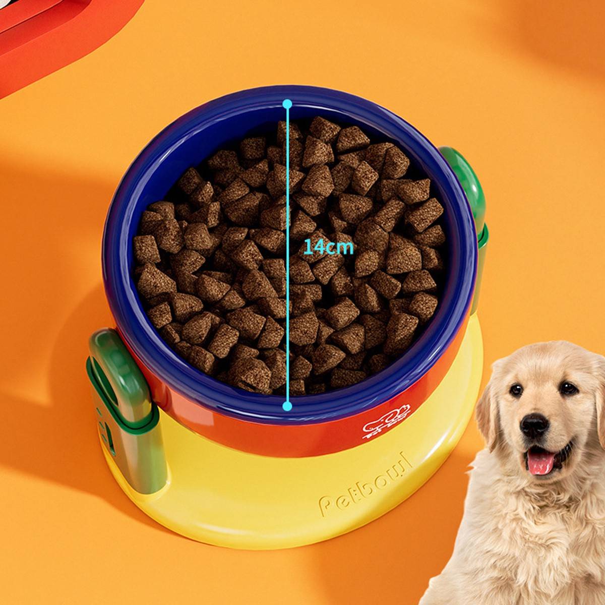 Adjustable Pet Bowl with Suction Cup | For Dogs and Cats